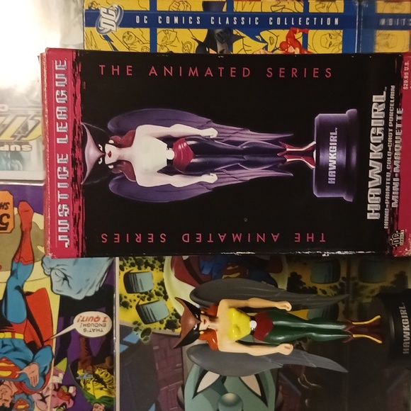 DC Direct Justice League HAWKGIRL the Animated Series, OneSize, Multi. - Picture 2 of 8